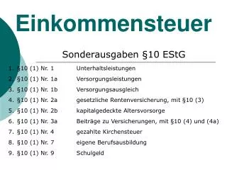 einkommensteuer