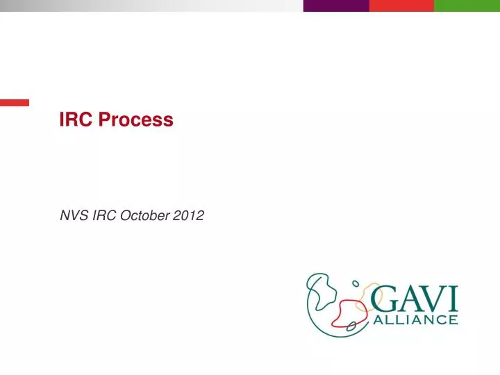 irc process