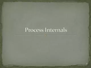 Process Internals