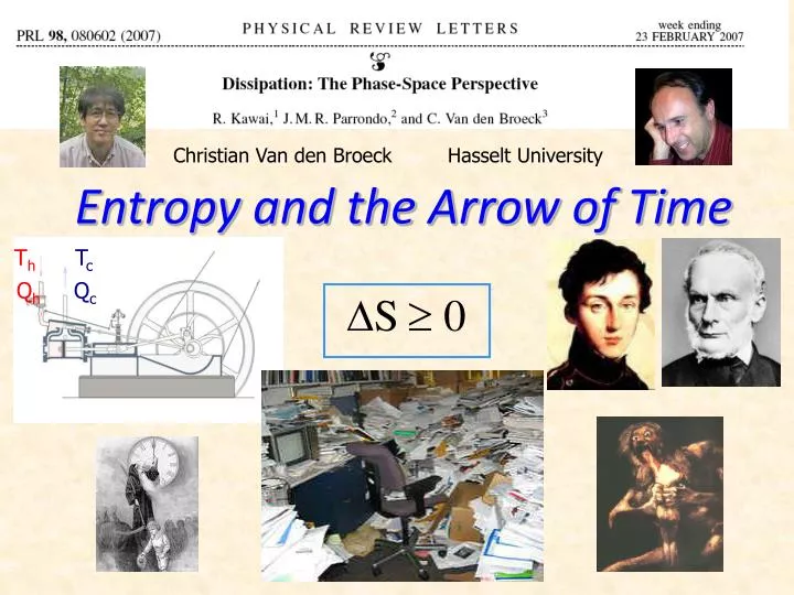 entropy and the arrow of time