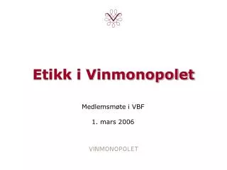 etikk i vinmonopolet