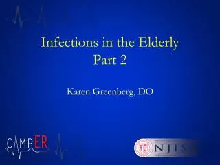 Infections in the Elderly Part 2