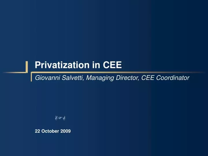 privatization in cee