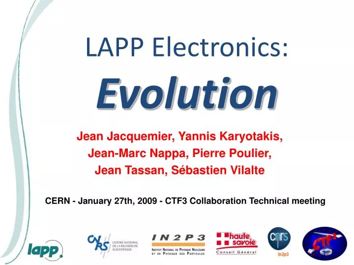 lapp electronics evolution