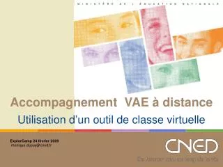 accompagnement vae distance