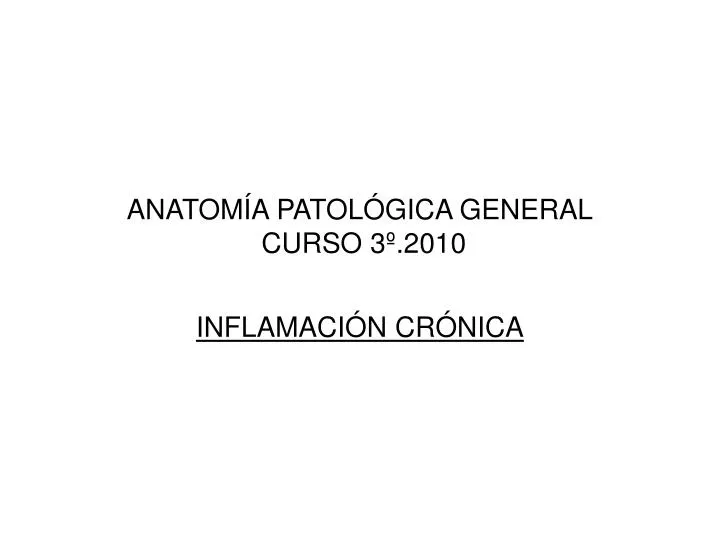 anatom a patol gica general curso 3 2010