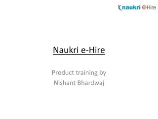 Naukri e-Hire