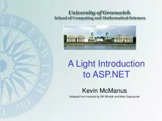A Light Introduction to ASP.NET