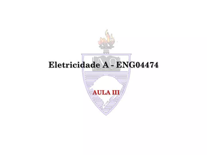 eletricidade a eng04474