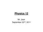 PPT - Holt Physics Chapter 12 PowerPoint Presentation, free download ...
