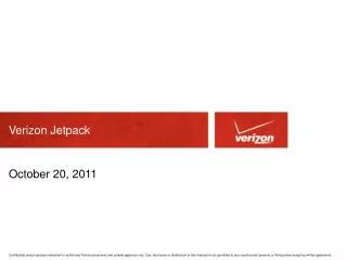 Verizon Jetpack