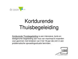 kortdurende thuisbegeleiding