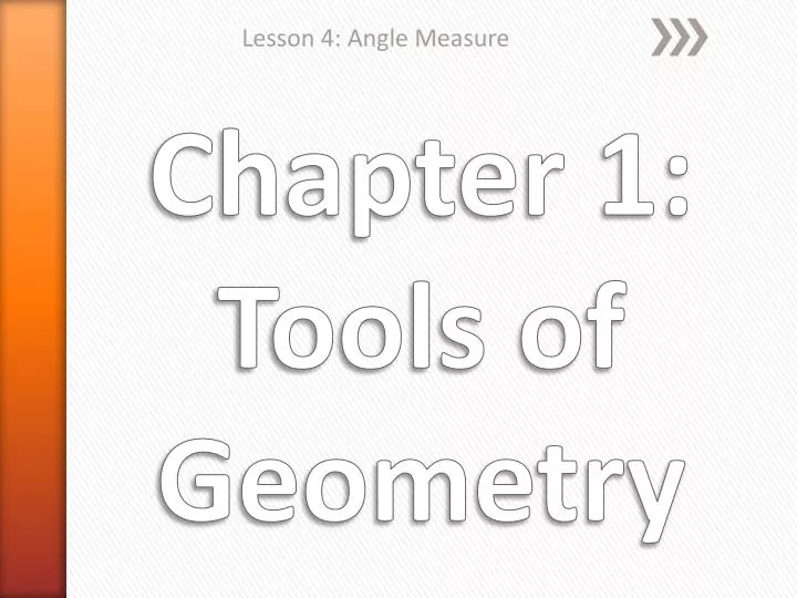 lesson 4 angle measure