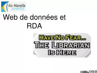 web de donn es et rda