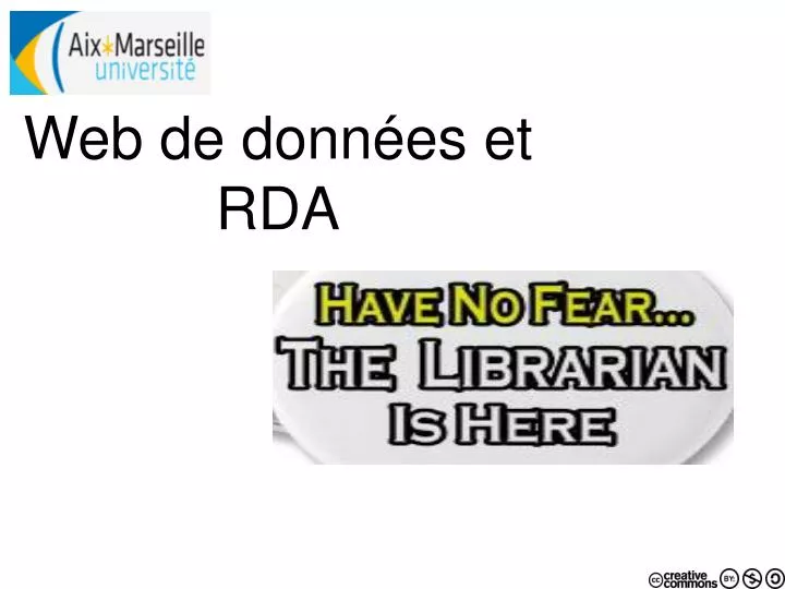 web de donn es et rda