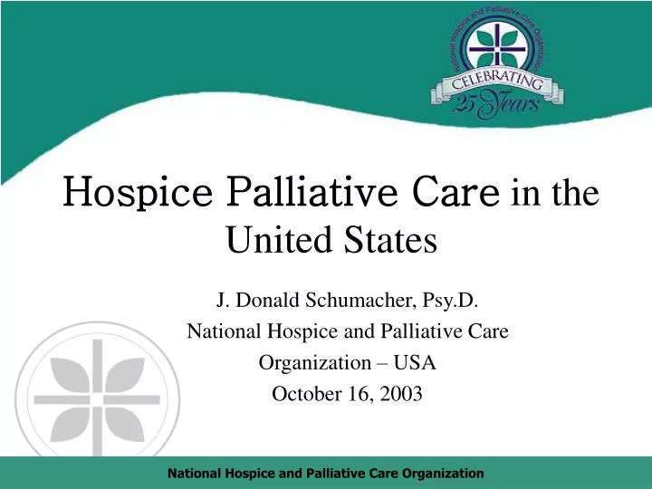 hospice palliative care in the united states