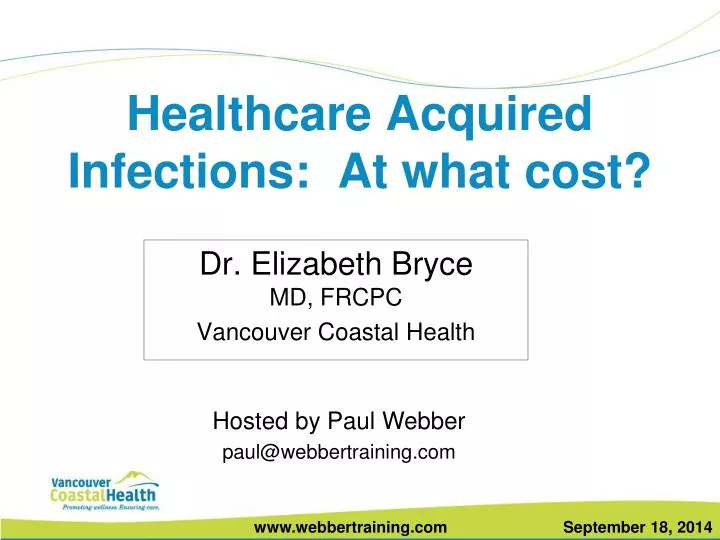 healthcare acquired infections at what cost