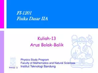 fi 1201 fisika dasar iia