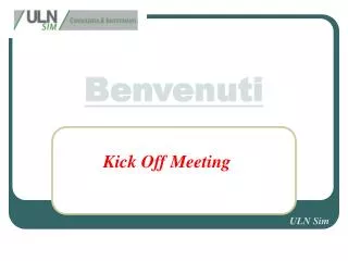 benvenuti