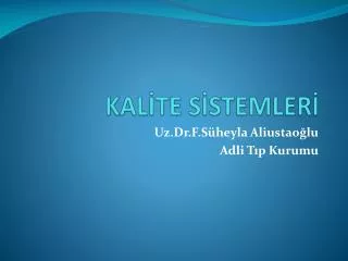 kal te s stemler