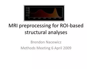 MRI preprocessing for ROI-based structural analyses