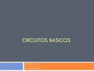circuitos basicos