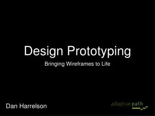 Design Prototyping