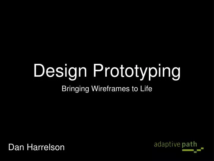design prototyping