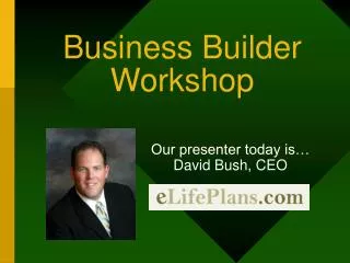 Business Builder Workshop