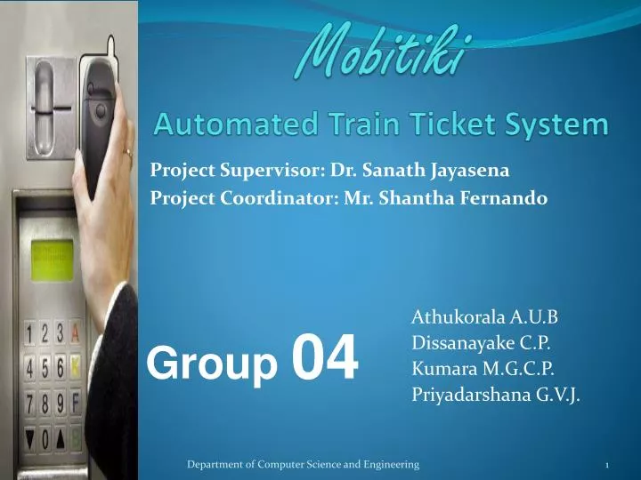 mobitiki automated train ticket system
