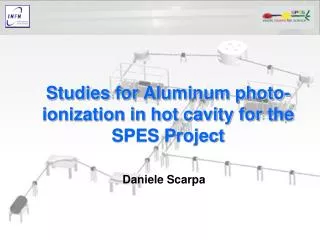 Studies for Aluminum photo-ionization in hot cavity for the SPES Project
