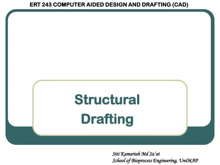 structural drafting