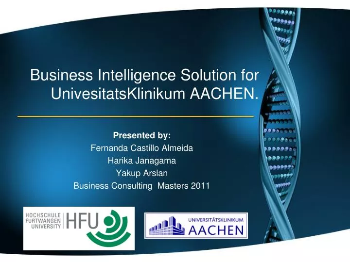 business intelligence solution for univesitatsklinikum aachen