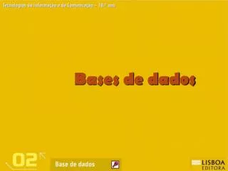 bases de dados