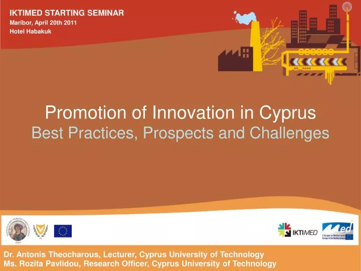 promotion of innovation in cyprus best practices prospects and challenges