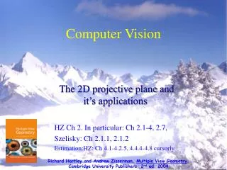 Computer Vision