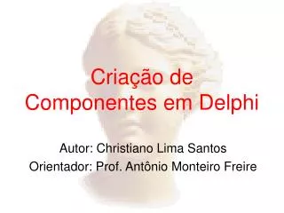 cria o de componentes em delphi