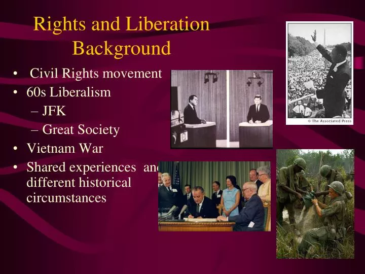 rights and liberation background