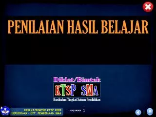 penilaian hasil belajar