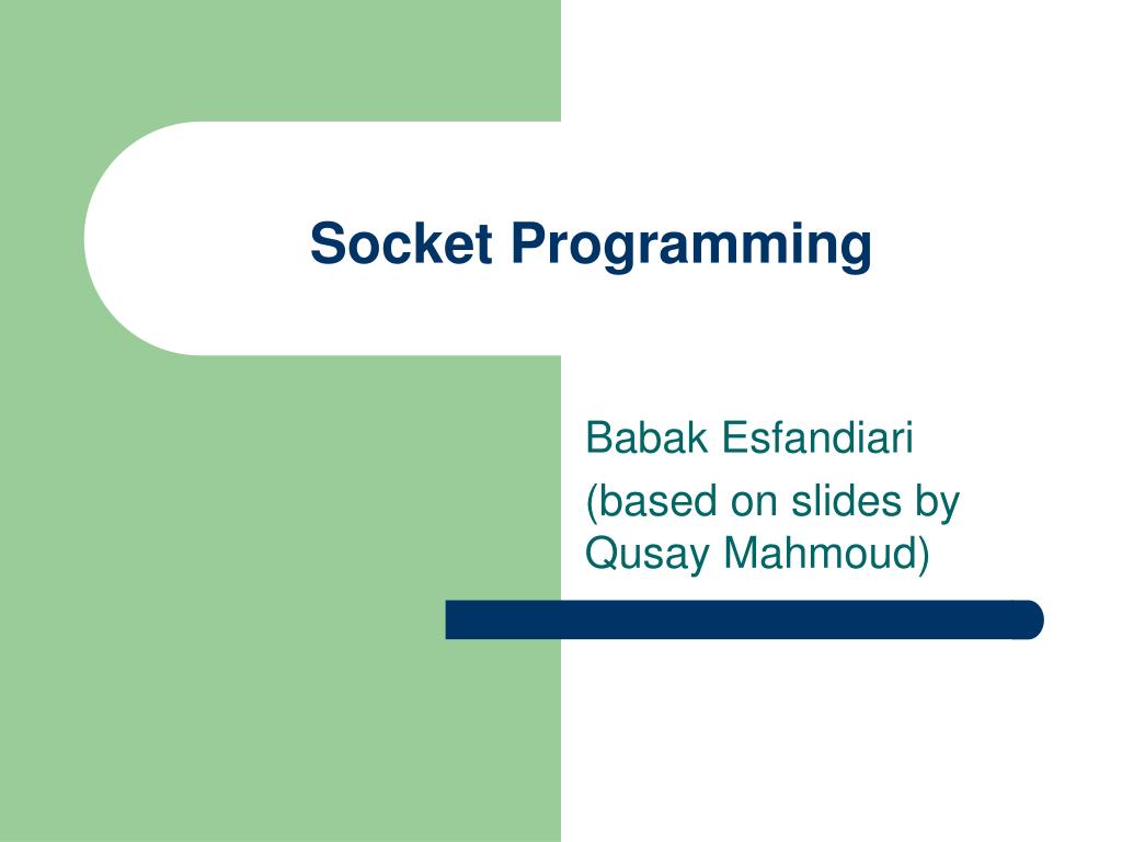 PPT - Socket Programming PowerPoint Presentation, free download - ID ...