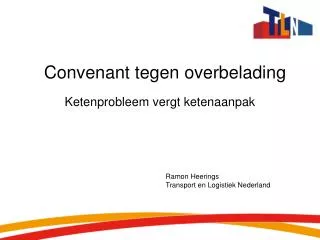 convenant tegen overbelading