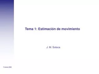 tema 1 estimaci n de movimiento