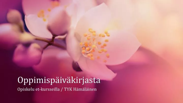 oppimisp iv kirjasta