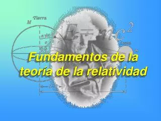 fundamentos de la teor a de la relatividad