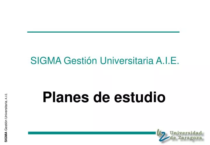 sigma gesti n universitaria a i e