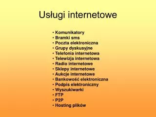 us ugi internetowe