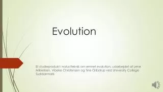 evolution
