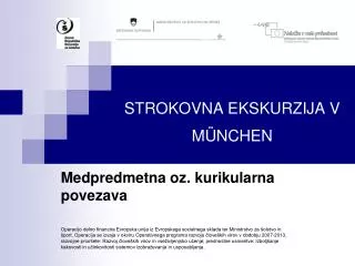 strokovna ekskurzija v m nchen