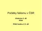 Počátky fašismu v ČSR - slide 1