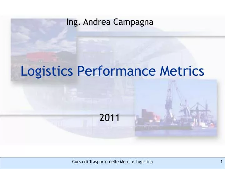 logistics performance metrics